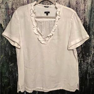 Pretty linen blouse